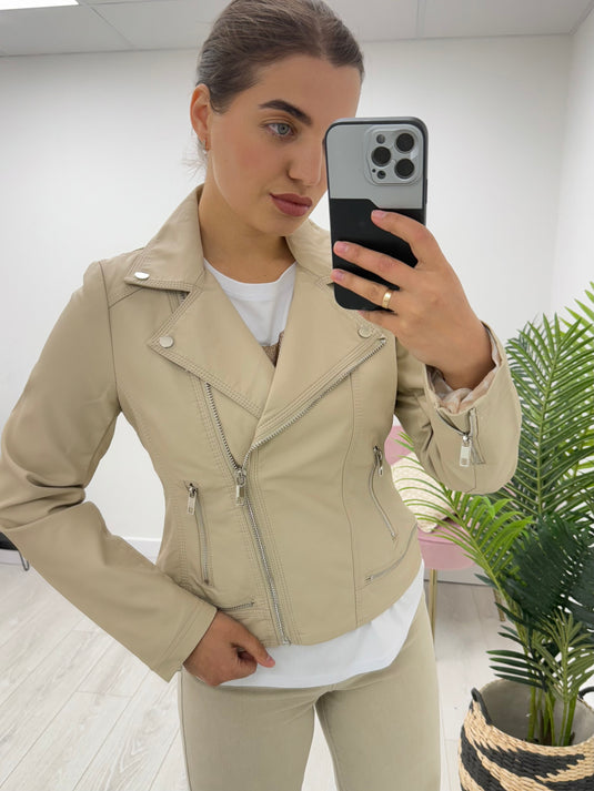 Kathy Biker Jacket