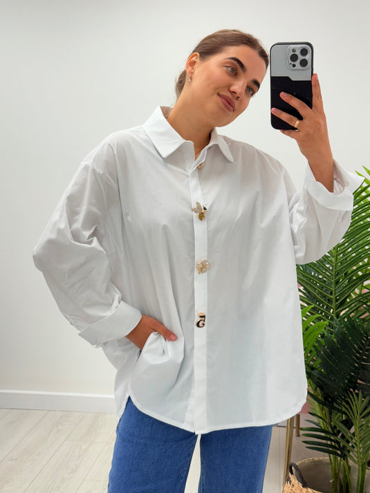 Saisha Oversized Detail Shirt