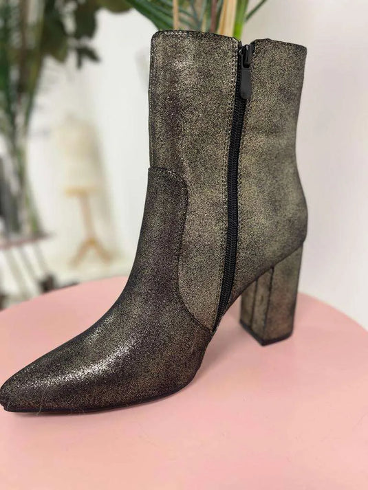 Sage Shimmer Boot