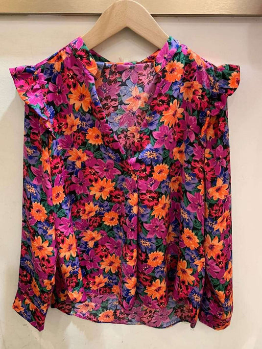 Zoe Blouse in Purple