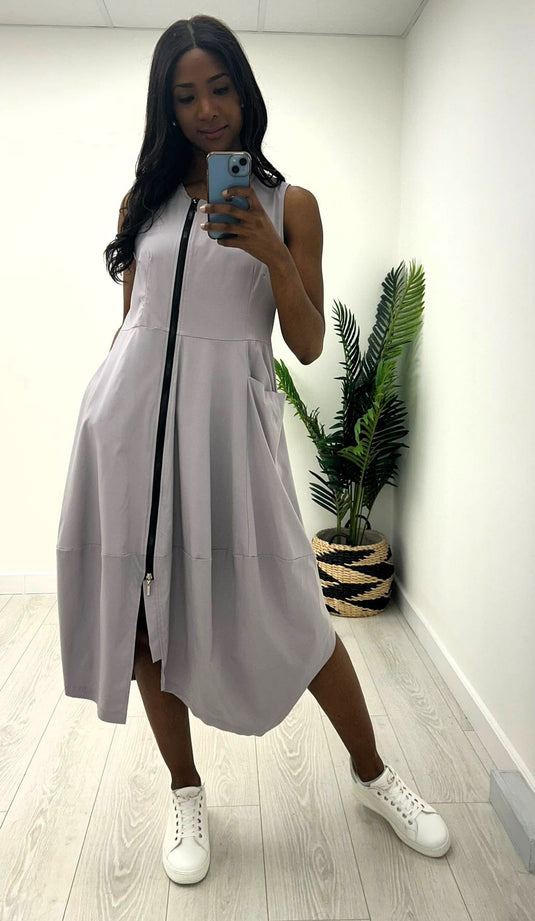 Zuri Zip Dress