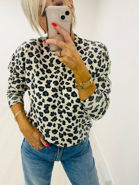 Lilly Leopard Knit