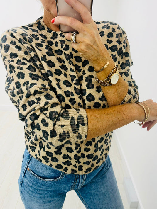 Lilly Leopard Knit